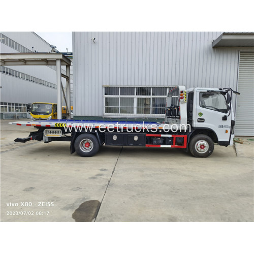 4 ton Dongfeng Flatbed Tow Truck
